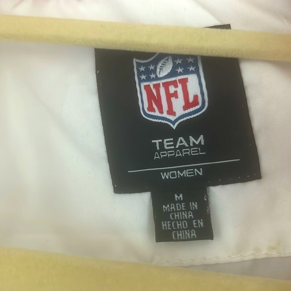 New York Giants ladies jacket NFL WITH HAT - Picture 2 of 7